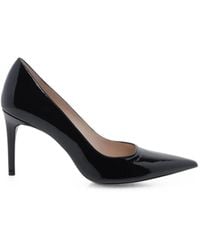 Stuart Weitzman - Stuart Power Patent Leather Pumps - Lyst