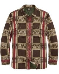 RRL - Giacca-Camicia Imbottita A Quadri - Lyst