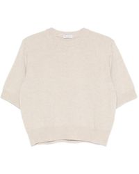 Brunello Cucinelli - Pull À Manches Courtes - Lyst
