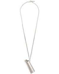 Ambush Halsketting Met Hanger - Metallic