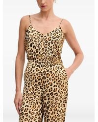 Lola Casademunt - Leopard-Print Top - Lyst