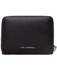Karl Lagerfeld - Logo-Lettering Wallet - Lyst