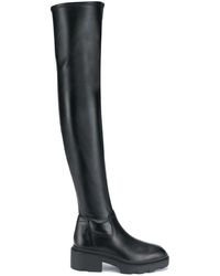 Ash Leather Stivali Star In Pelle in Nero Womens Shoes Boots Over-the-knee boots - Save 4% Black 