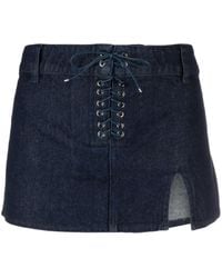 Ludovic de Saint Sernin - サイドスリット デニムシャツ - Lyst