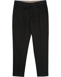 PT Torino - Mid-Rise Tapered Trousers - Lyst
