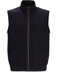 Paul Smith - Zip-Fastening Striped Waistcoat - Lyst