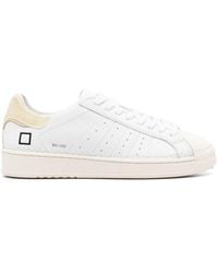 Date - Base Island Leather Sneakers - Lyst
