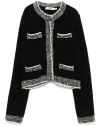 B+ AB - Crew Neck Cardigan - Lyst