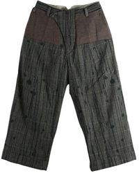 Ziggy Chen - Rain Drop Patterned Wide-Leg Trousers - Lyst