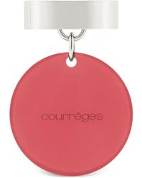 Courreges - Ring Mit Rundem Schild - Lyst