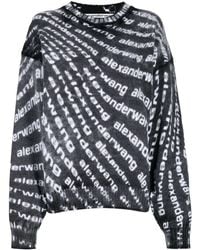 Alexander Wang - Maglione con stampa - Lyst