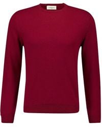 Piacenza Cashmere - Kasjmier Trui Met Ronde Hals - Lyst