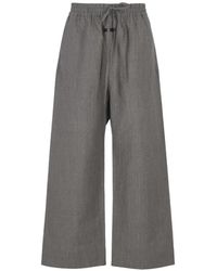 Fear Of God - Drawstring-Waist Wide-Leg Trousers - Lyst