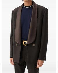 Versace - Double-Breasted Shawl-Lapel Jacket - Lyst