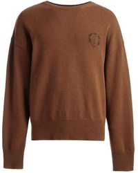 Bally - Logo-embroidered Cashmere Jumper - Lyst