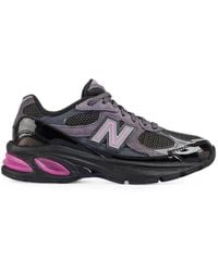 New Balance - Panelled Low-Top Sneakers - Lyst