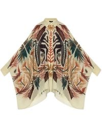 Etro - X Baby Tooth Graphic-Print Asymmetric-Hem Shirt - Lyst