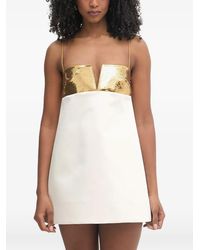 retroféte - Cyra Sequin-Embellished A-Line Mini Dress - Lyst