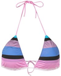 Clube Bossa - Aava Striped Bikini Top - Lyst