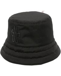 Moncler - Logo Printed Bucket Hat - Lyst
