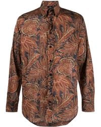 Etro - Chemise à fleurs - Lyst