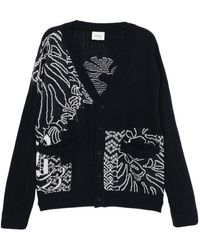 A Bathing Ape - Logo-Embroidered Cardigan - Lyst