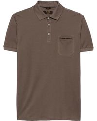 Moorer - Piqué Poloshirt - Lyst