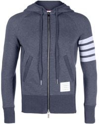 Thom Browne - Signature 4-Bar Stripe Hoodie - Lyst