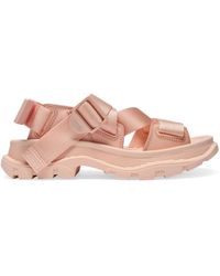 McQueen - Tread Leather Sandal - Lyst