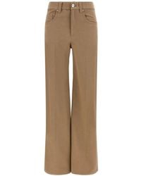 Brunello Cucinelli - Monili Detail Straight-Leg Jeans - Lyst