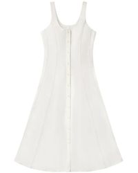 Citizens of Humanity - Rosetta Button-Front Midi Dress - Lyst