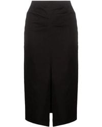 Isabel Marant - Box-Pleat Pencil Skirt - Lyst