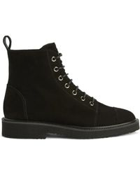Giuseppe Zanotti - Thora スエード アンクルブーツ - Lyst