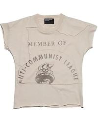 Enfants Riches Deprimes - Graphic-Print Raw-Cut T-Shirt - Lyst