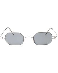 Lindberg - 8223 Geometric-Frame Sunglasses - Lyst