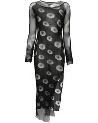 Yohji Yamamoto - Robe À Manches Longues - Lyst