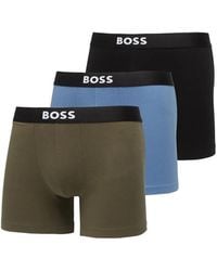 HUGO - Boss One Logo-Waistband Boxer Briefs - Lyst