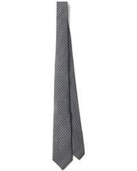 Prada - Patterned Silk Tie - Lyst