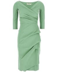 La Petite Robe Di Chiara Boni - Florien Draped Dress - Lyst