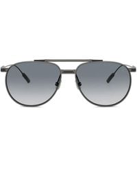 Brunello Cucinelli - Pilot-Frame Sunglasses - Lyst