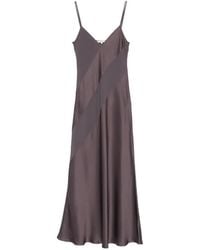 Antonelli - Luna Panelled Maxi Dress - Lyst