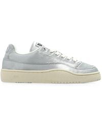 DIESEL - S-Tracker-D Low Metallic-Effect Sneakers - Lyst