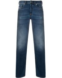 DIESEL - Distressed Slim-Fit Jeans - Lyst