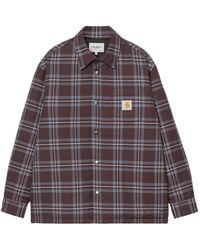 Carhartt - Baird Checked Shirt Jacket - Lyst