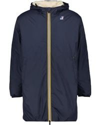 K-Way - Le Vrai 3.0 Parka Met Capuchon - Lyst