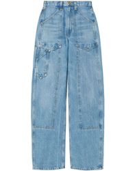 RE/DONE - Super High Workwear Jeans - Lyst