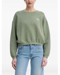 American Vintage - Felpa Izubird Con Stampa - Lyst