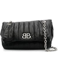 Balenciaga - Small Monaco Shoulder Bag - Lyst