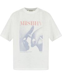MISBHV - Graphic-Print T-Shirt - Lyst