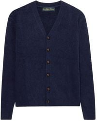 Brooks Brothers - Shetland-Wool Long-Sleeve Cardigan - Lyst